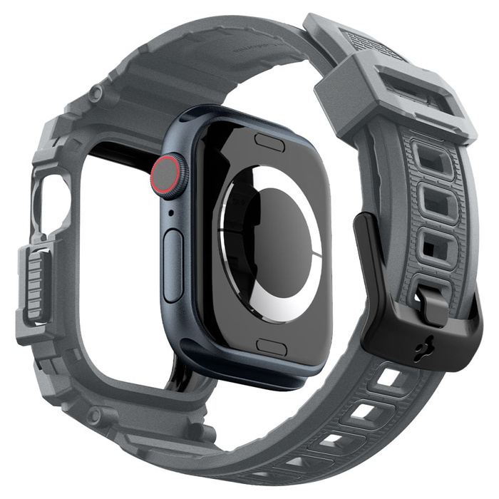Coque Spigen Rugged Armor Apple Watch "PRO" 10 (46 MM) GRIS FONCÉ