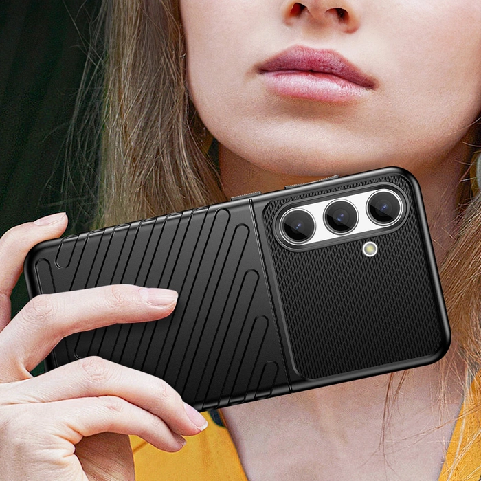 Custodia blindata Thunder Case per Samsung Galaxy S24 - nera