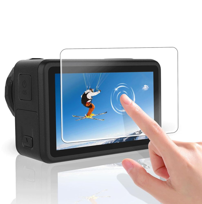 SZKŁO HARTOWANE TECH-PROTECT GLASS FIT+ 2-SET DJI OSMO ACTION 5 PRO CLEAR