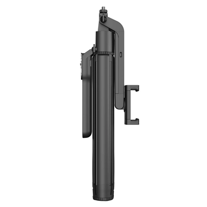 Wozinsky WST-360YS Selfie-Stick mit Stativfunktion mit 360° AI Auto Face Tracking Gestensteuerung - Schwarz