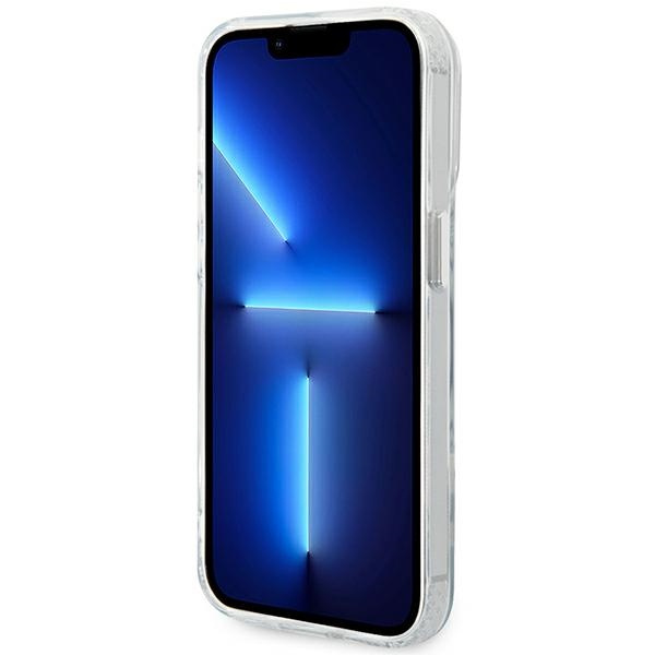 Hülle Karl Lagerfeld KLHMP14XHKCT iPhone 14 Pro Max 6,7" hartcase transparent/transparent Karl &amp; Choupette Aluminium MagSafe