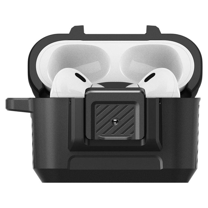 Case Spigen LOCK FIT AIRPODS PRO 1 / 2 MATTE BLACK