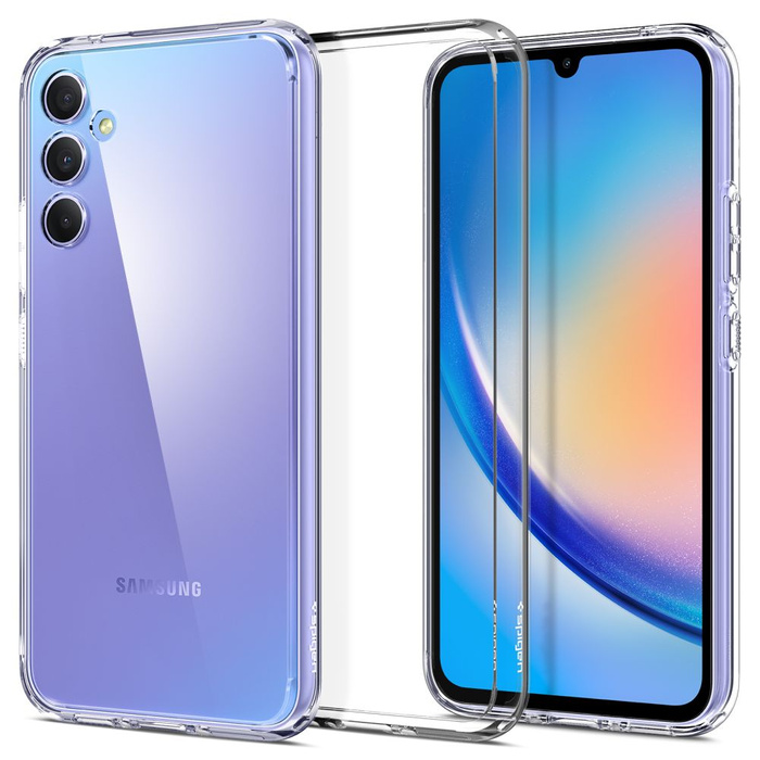 Coque Spigen Ultra Hybrid Galaxy A34 5G Crystal Clear