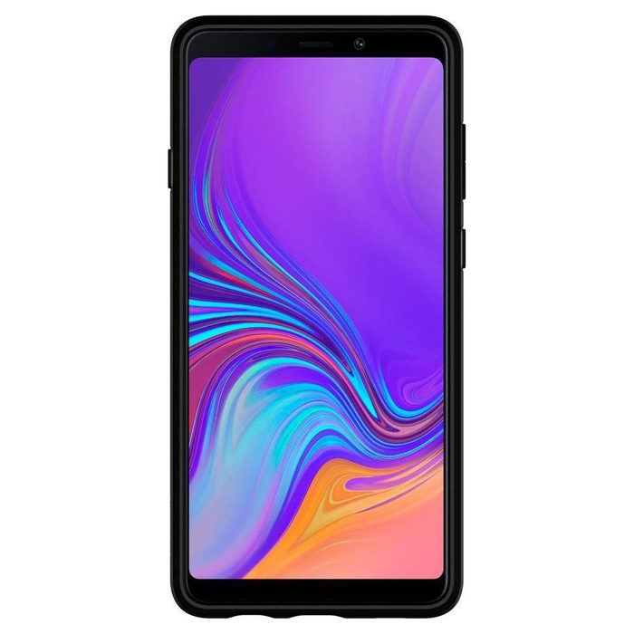 Telefontok SPIGEN Liquid Air Samsung Galaxy A9 2018 fekete tok