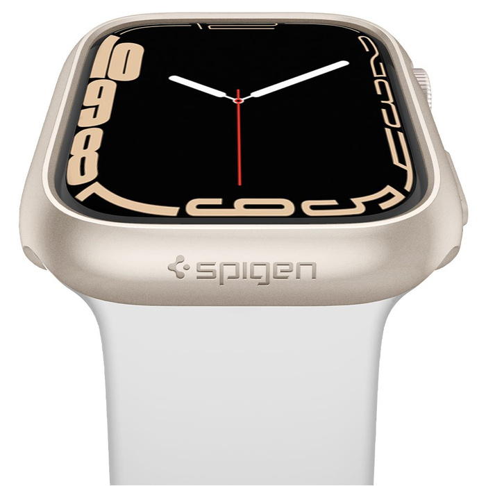 Pouzdro SPIGEN Apple 7 (41 MM) Thin Fit Case Starlight