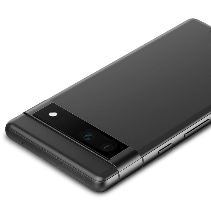 Protector de cámara Spigen Optik.tr "ez Fit" Protector de cámara 2-pack Google Pixel 7A Negro