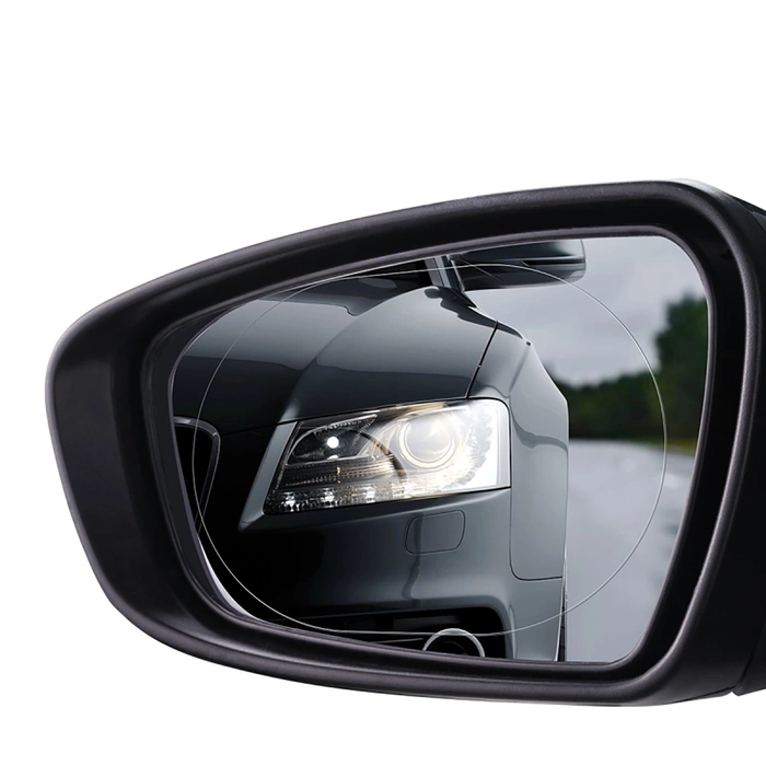 ClearSight Rearview Mirror Waterproof Film Clear, Baseus Pack of 2