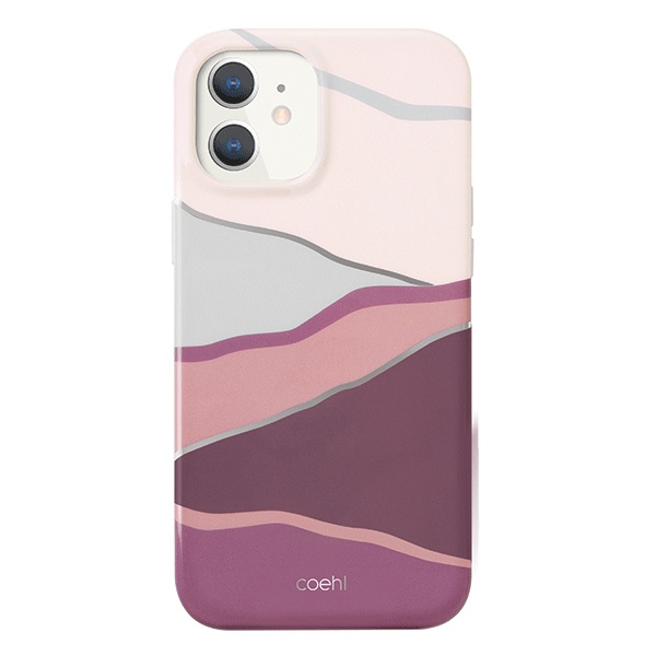 UNIQ case Coehl Ciel iPhone 12 mini 5.4" pink/sunset pink