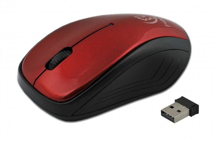Bezdrátová myš Rebeltec Comet red