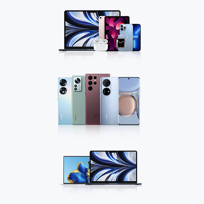 Chargeur rapide Ugreen GaN 2xUSB-C 45W gris (CD294)