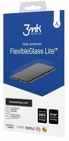 Pouzdro Spigen Liquid Crystal Samsung Galaxy A53 5G Crystal Clear + Sklo 3mk Flexible Glass Lite