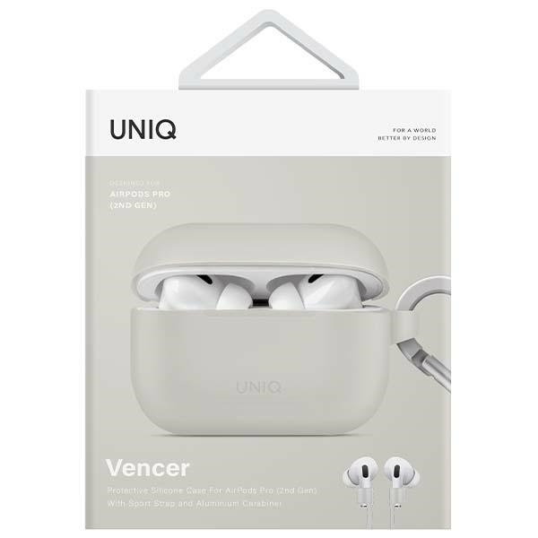 UNIQ case Vencer AirPods Pro 2nd gen Silicone grey/chalk grey
