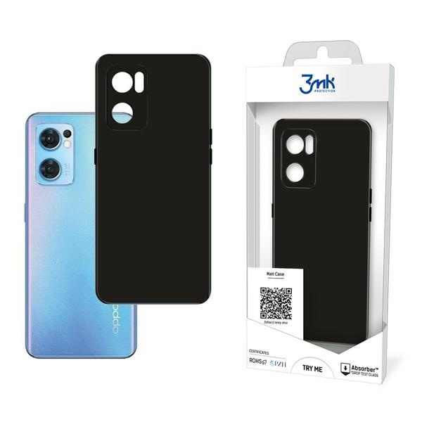 3mk Matt Case Oppo Reno 7 SE 5G schwarz schwarz
