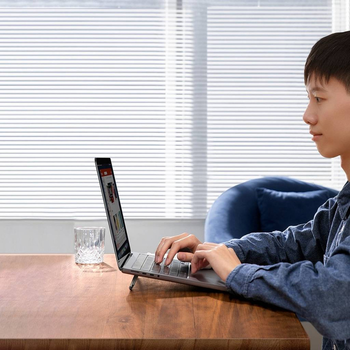 Baseus universal Laptop Stands (2 pcs) silver (LUZC000012)