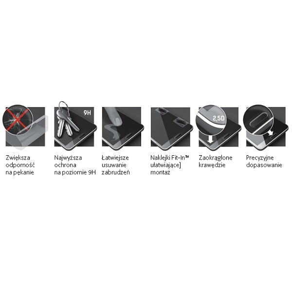 3MK HardGlass für iPhone 6S 6