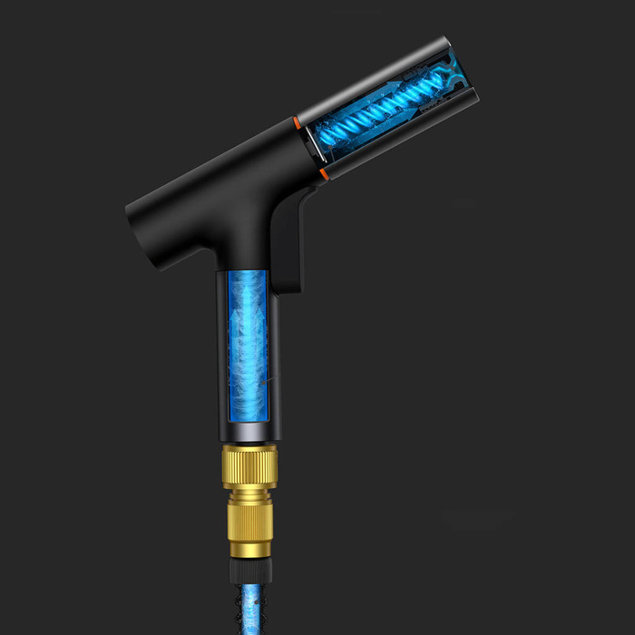 Mycí pistole Baseus Baseus - sprinkler, myčka 7,5 m - černá (GF5)