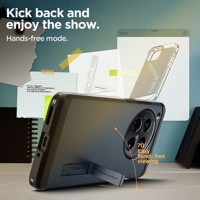 Spigen Tough Armor ONEPLUS 12 ARDOISE MÉTALLIQUE