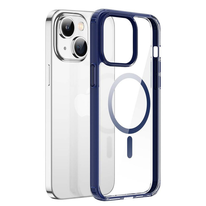 Dux Ducis Clin2 obal iPhone 14 Plus magnetic cover MagSafe modrá