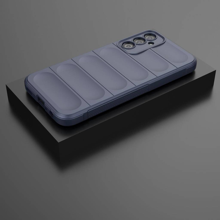 Magic Shield Case pro Samsung Galaxy A24 4G flexibilní pancéřový kryt modrý