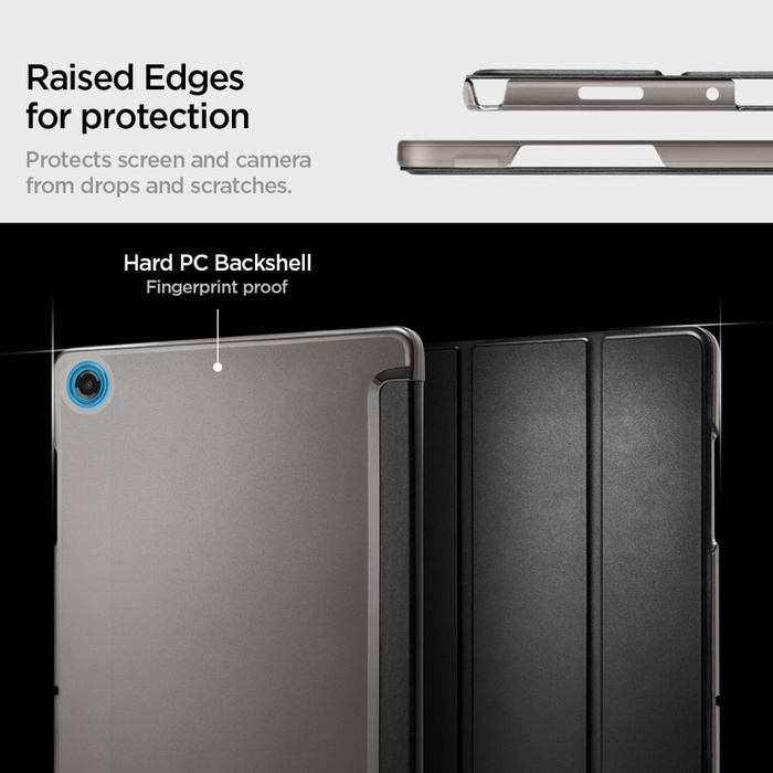 Spigen SMART FOLD GALAXY TAB A9+ / A11+ PLUS 11.0 X210 / X215 / X216 / X230 / X235 / X236 NEGRO