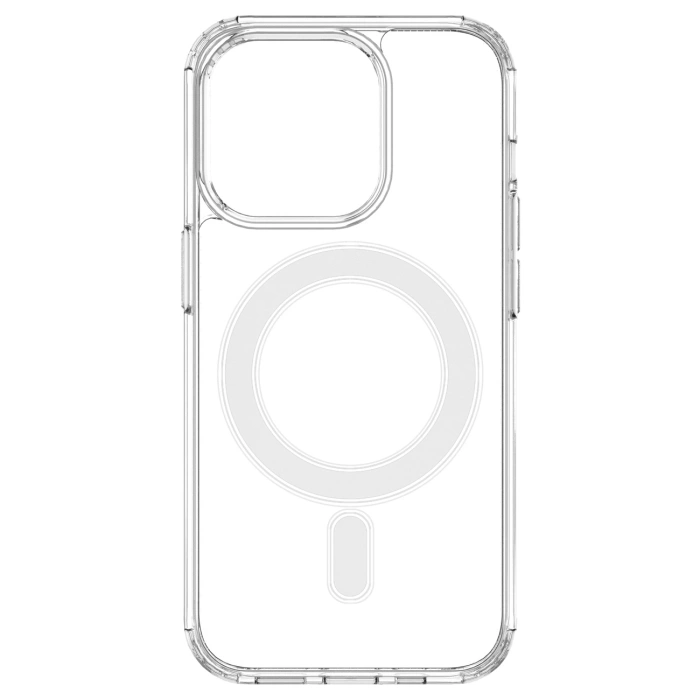 MagSafe Magnetische Hülle für iPhone 15 Pro Max Klare magnetische Hülle – transparent