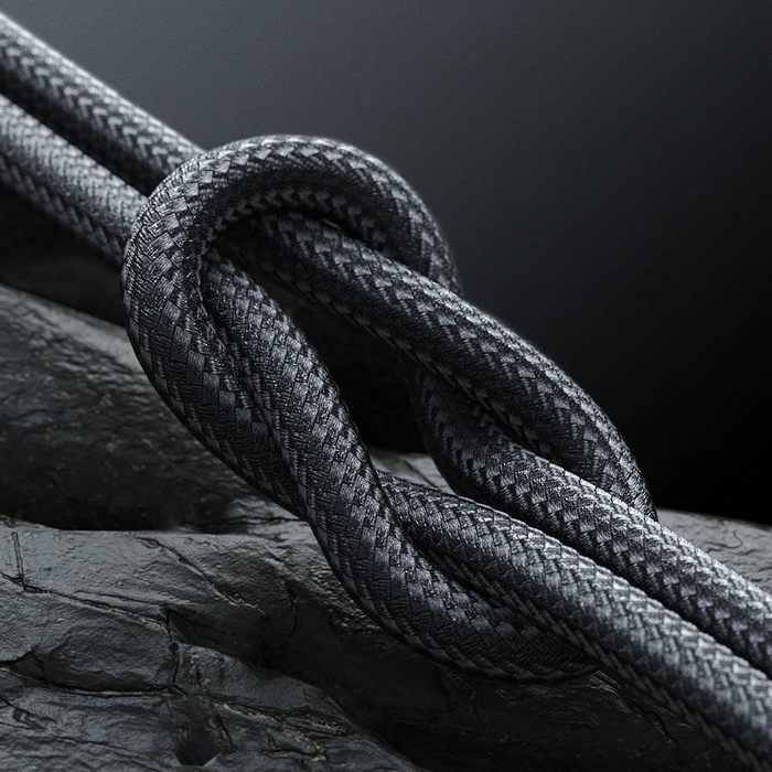 USB C - USB A Kabel 66W 1,2m mit LED-Anzeige Joyroom S-AC066A16 - Schwarz