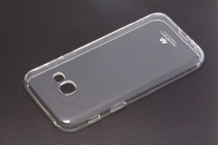 Telefontok MERCURY Jelly Case Samsung Galaxy A3 2017 A320 átlátszó szilikon borítás