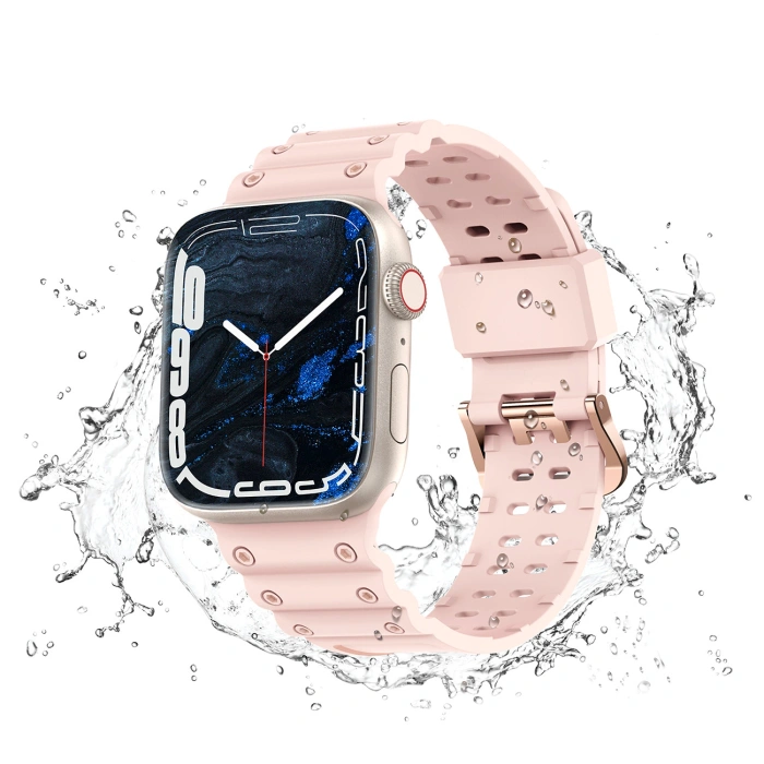 Pasek Strap Triple Protection do Apple Watch 38 / 40 / 41 mm opaska bransoleta - różowy