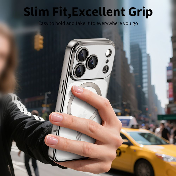 TECH-PROTECT MAGFLEX MAGSAFE IPHONE 17 PRO SHINY SILVER