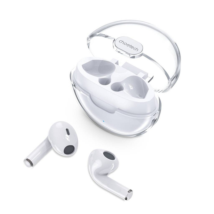 Choetech cuffie wireless TWS con ricarica cover bianco (BH-T08)
