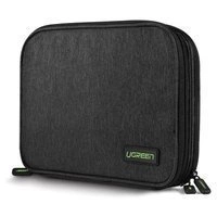 Ugreen case box for hard drive HDD SSD phone cables accessories 24.5 x 17.5 x 5 cm gray (50147 LP149)