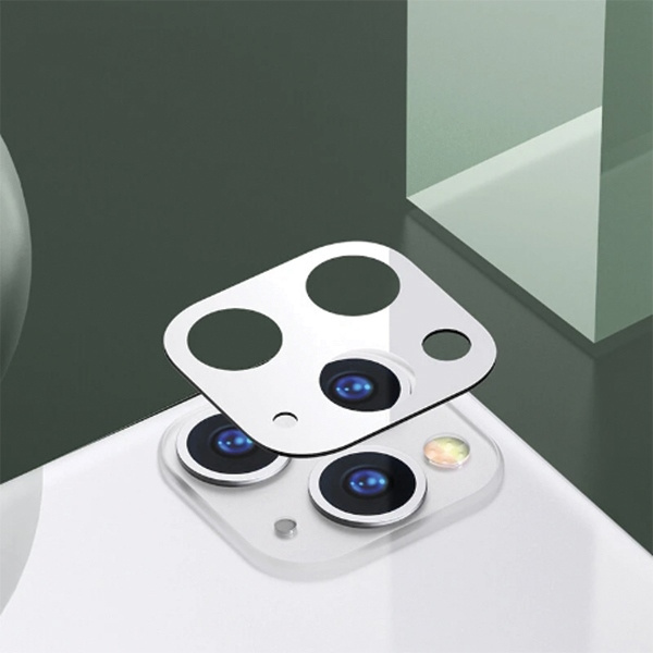 Verre trempé USAMS Apple iPhone 11 Pro Max camera lens White Glass
