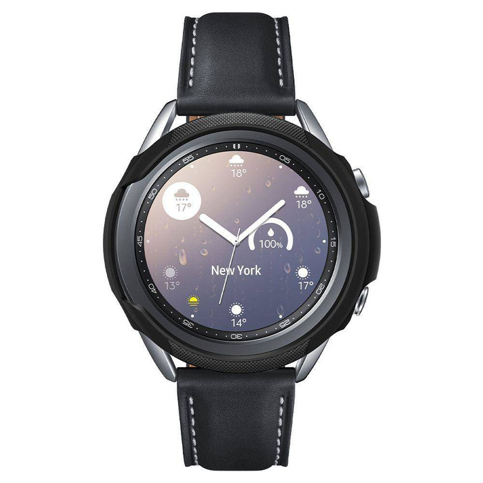 Telefontok SPIGEN Galaxy Watch 3 41mm Liquid Air Fekete Folyékony Levegő