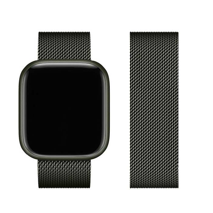 FORCELL F-DESIGN FA03 pasek do APPLE Watch 38 / 40 / 41 mm zielony