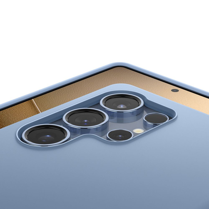 Spigen Mag MagSafe SILICONE POUR GALAXY S25 ULTRA BLEU SAPHIR