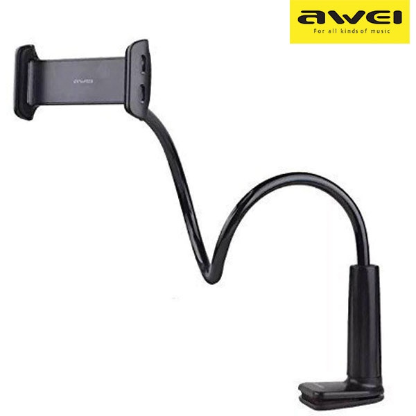 Držák Psací stůl AWEI pro Telefon X3 4-10,5 Long Arm Black