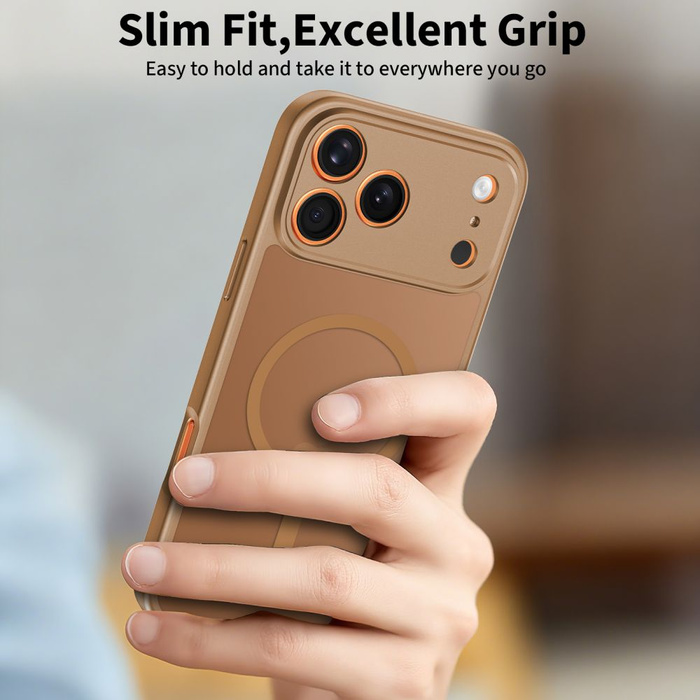 TECH-PROTECT BASICMAG MAGSAFE IPHONE 17 PRO MATTE BROWN