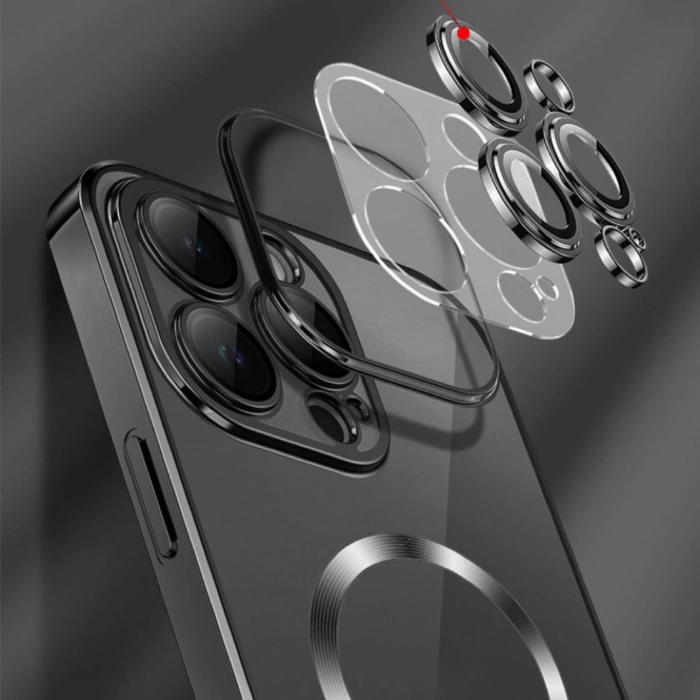 Etui Wozinsky Electroplated Magsafe na Samsung Galaxy S24 FE - złote