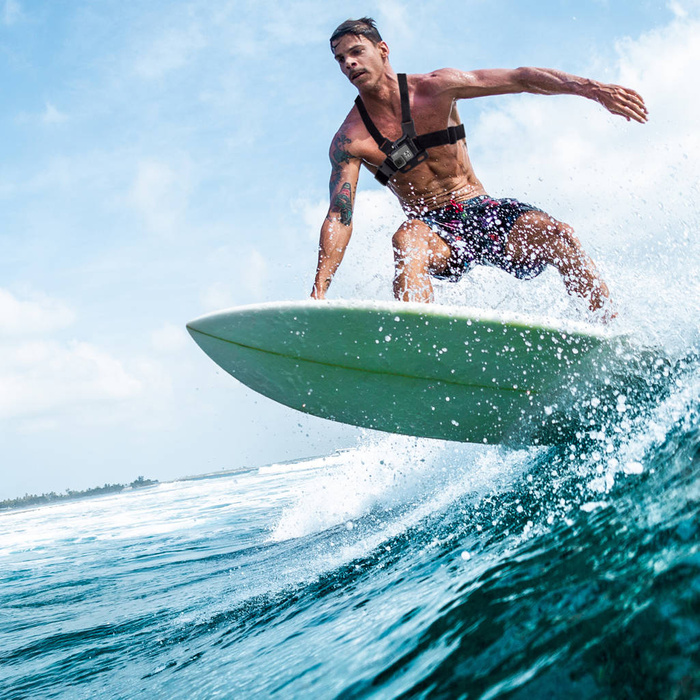 Hrudní popruh GoPro 5 v 1 pro sportovní kamery GoPro, DJI, Insta360, SJCam, Eken (hrudní popruh GoPro 5 v 1 )