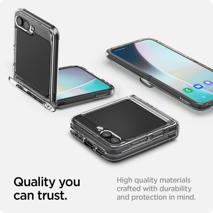 Funda Spigen Thin Fit "pro" Galaxy Z Flip 5 Crystal Clear