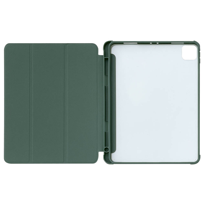 Stojánek na tablet Case pouzdro Smart Cover pro iPad mini 2021 s funkcí stojánku zelený