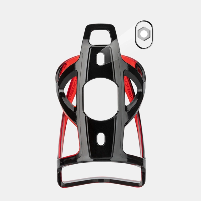 Rockbros FK338 Fahrradhalter für Wasserflasche – Schwarz und Rot
