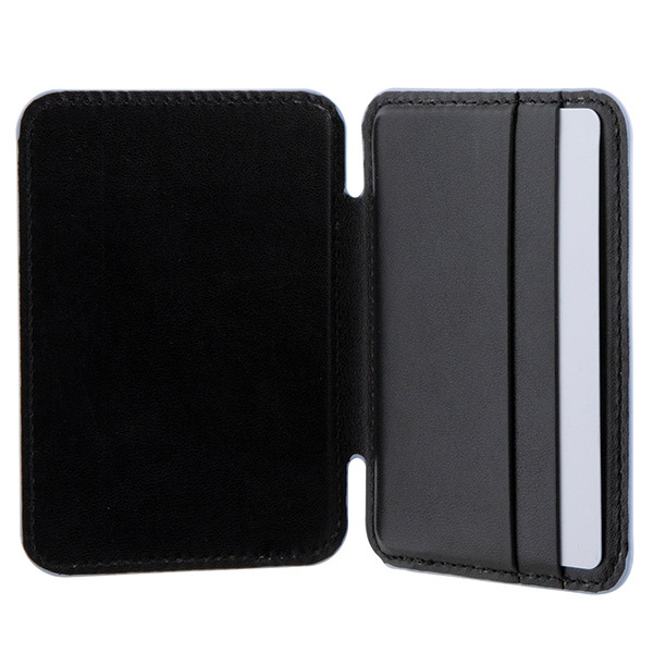 Portafoglio Guess Card Slot GUWMSHGCFSEB MagSafe GCube a righe blu/blu