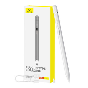 Active stylus Baseus Smooth Writing Series with plug-in charging, lightning (White)