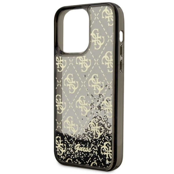 Coque Guess GUHCP14XLC4PSGK iPhone 14 Pro Max 6.7" noir/noircase Liquid Glitter 4G Transculent Case