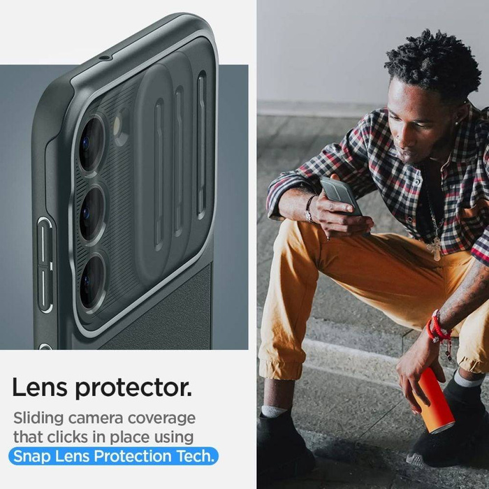 Coque Spigen Optik Armor Galaxy S23 Abyss Green Case