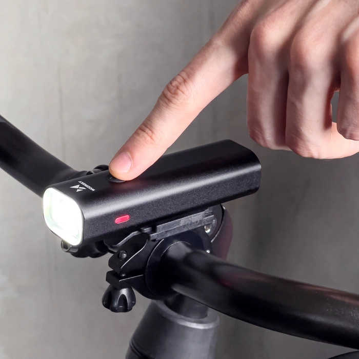 Wozinsky WSBLB1 USB-C-Fahrradlichtset vorne und hinten – schwarz