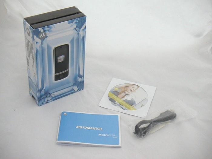 MOTOROLA K1 Boîte à CD bleue, Câble