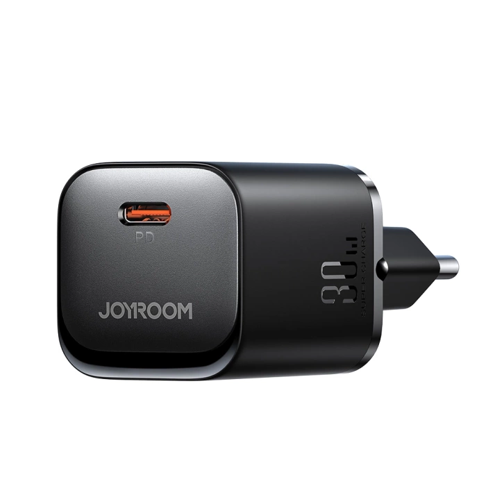 Joyroom JR-TCF07EU Speed ​​Series 30W USB-C PD/QC/AFC/FCP wall charger - black