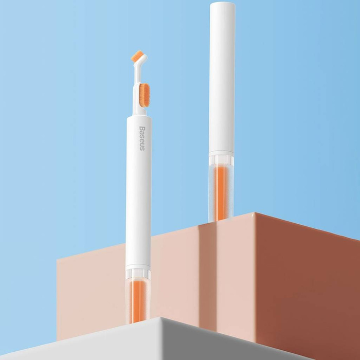 Spazzola per la pulizia delle cuffie Baseus bianca (NGBS000002)